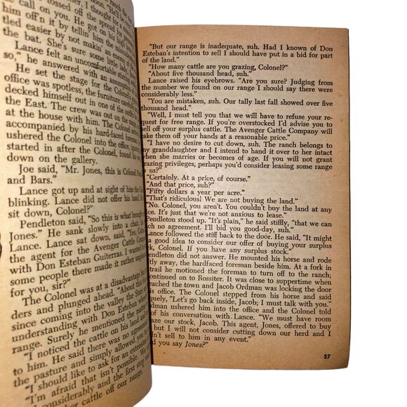 1950 Vengeance Valley by Paul Evan Lehman Western Pulp Fiction Classic - Picture 8 of 10